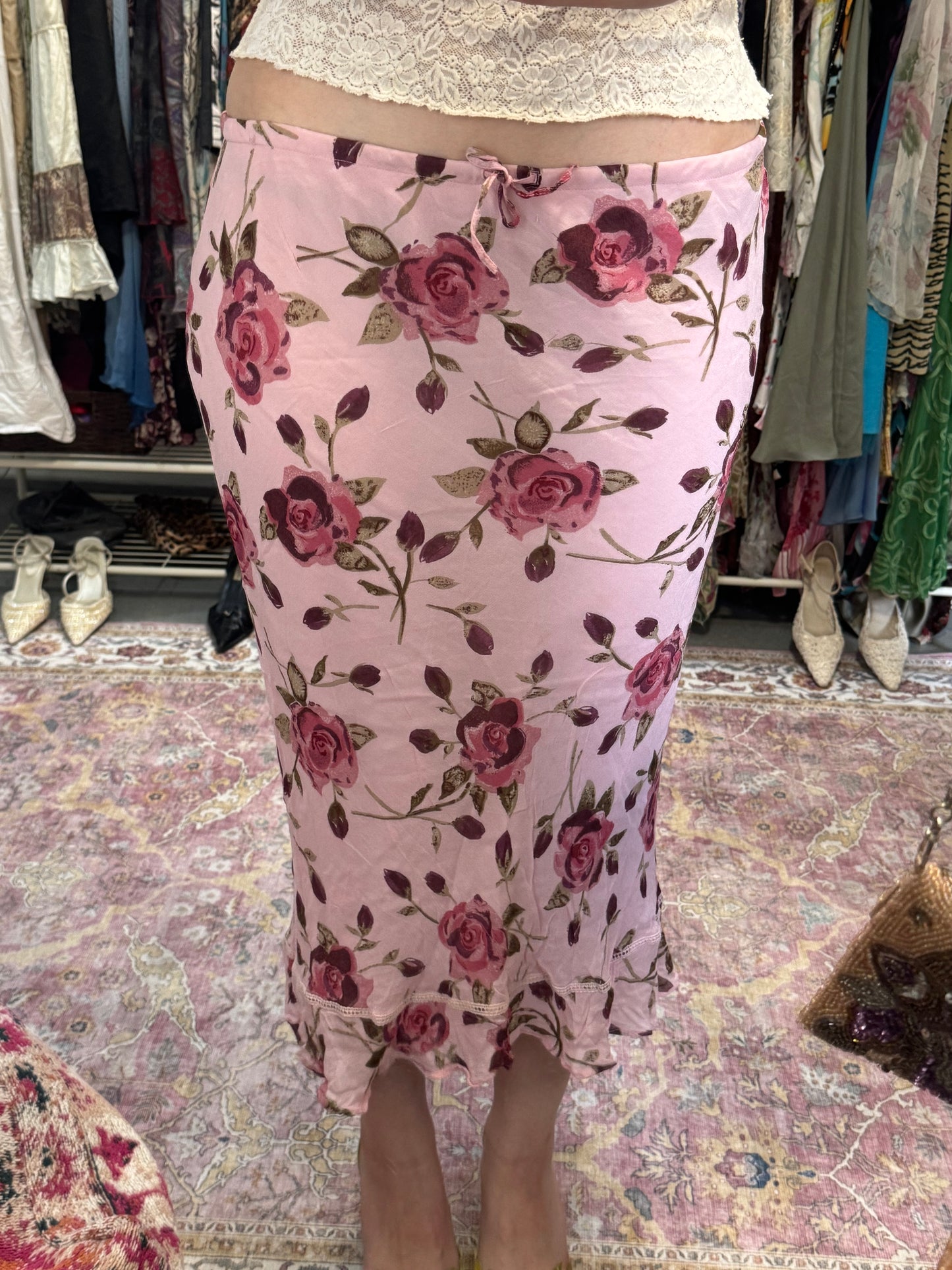 Vintage 2000’s floral maxi skirt