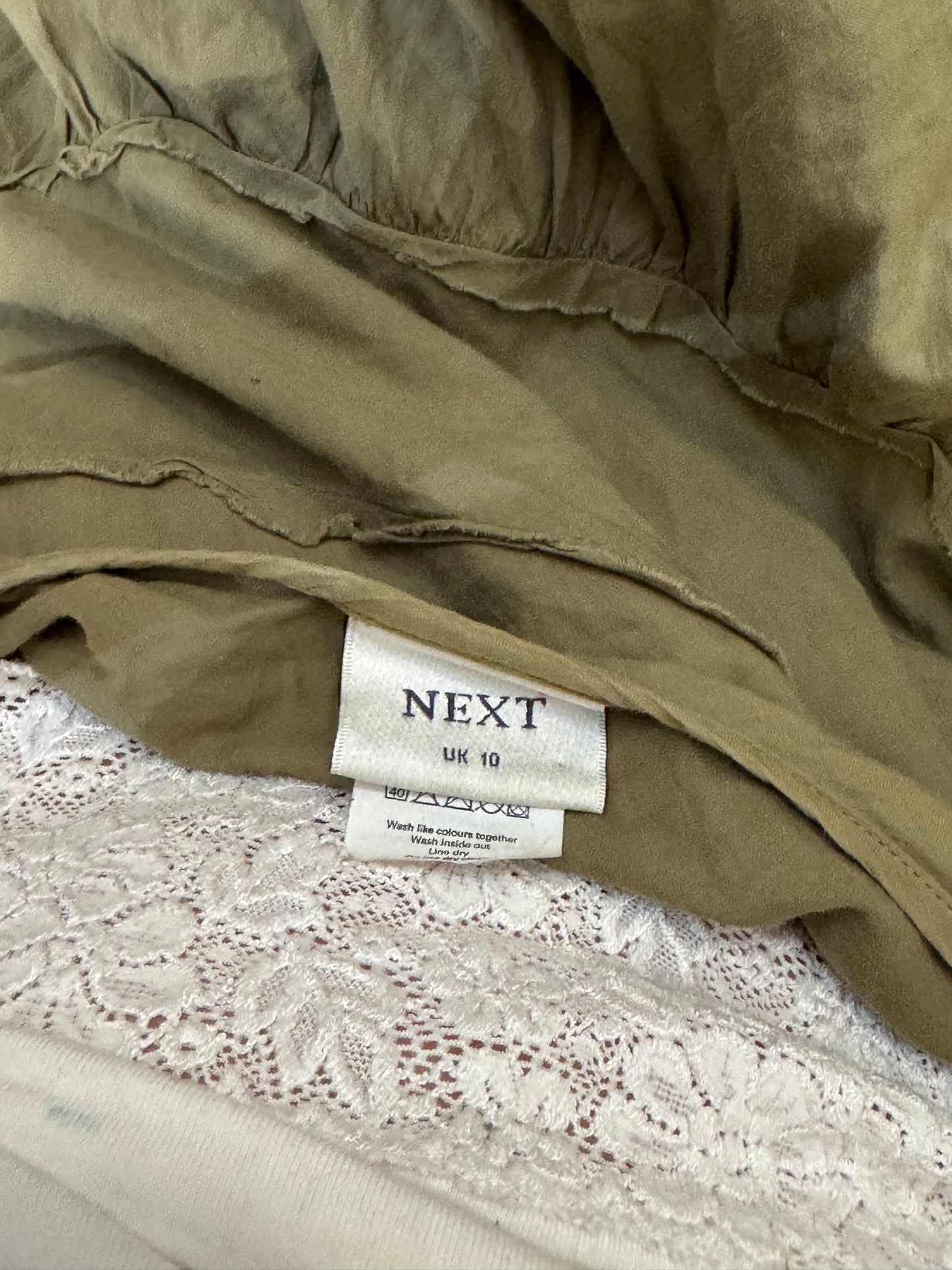 Vintage 00’s ombre pleated maxi skirt