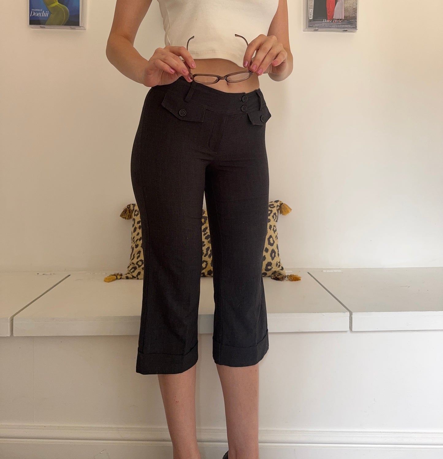 Vintage 00’s lowrise capris