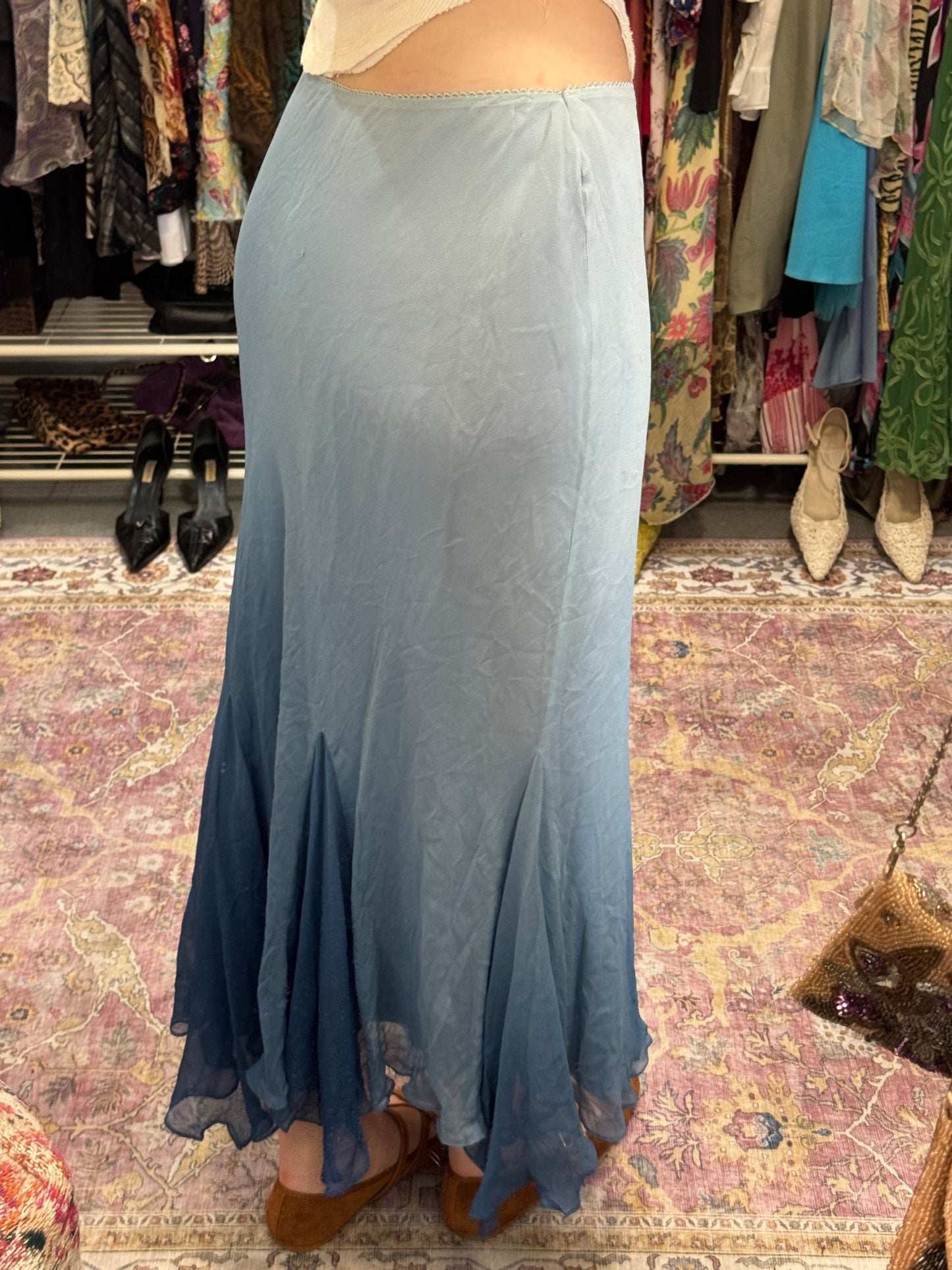 Vintage 00’s ombre maxi skirt