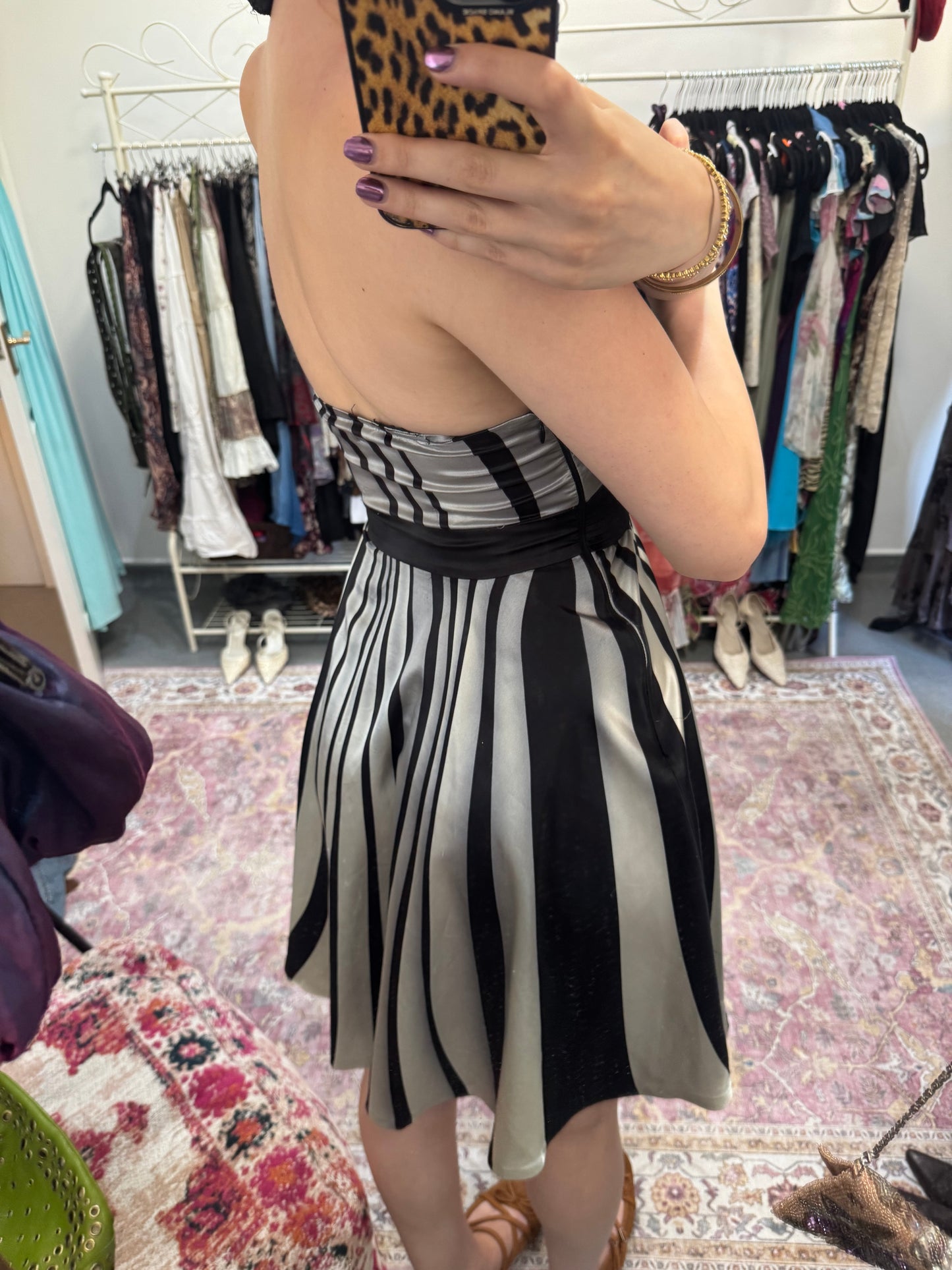 Vintage 00’s striped mini dress