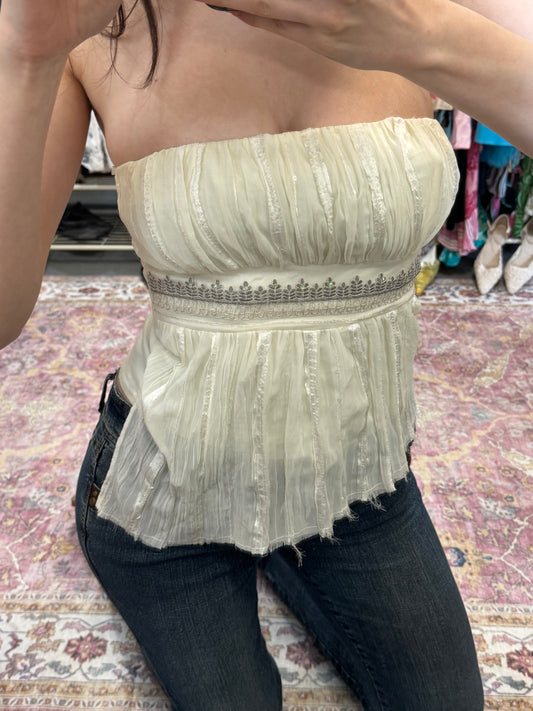 Vintage 00’s embellished corset top