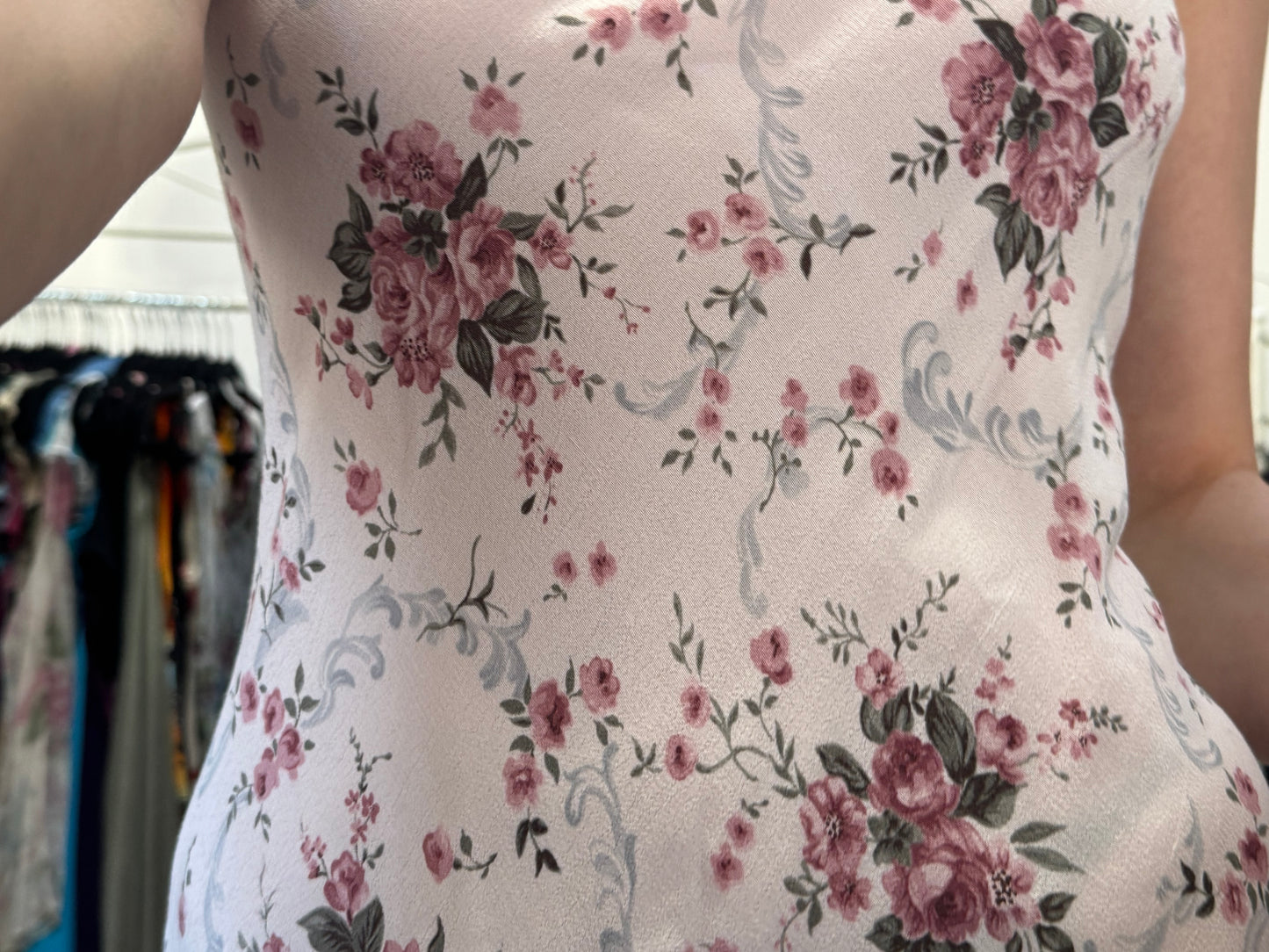 Vintage 00’s floral per Una maxi dress