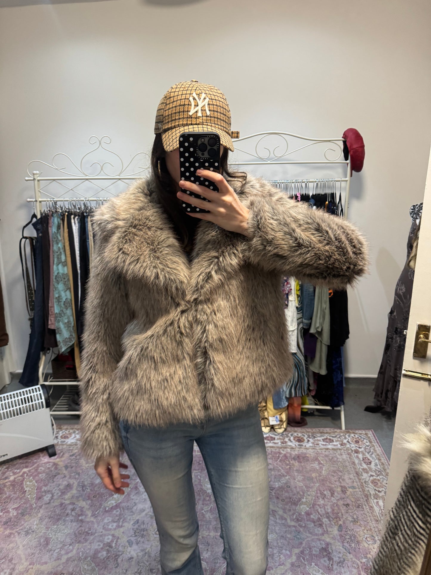 Newlook faux fur coat