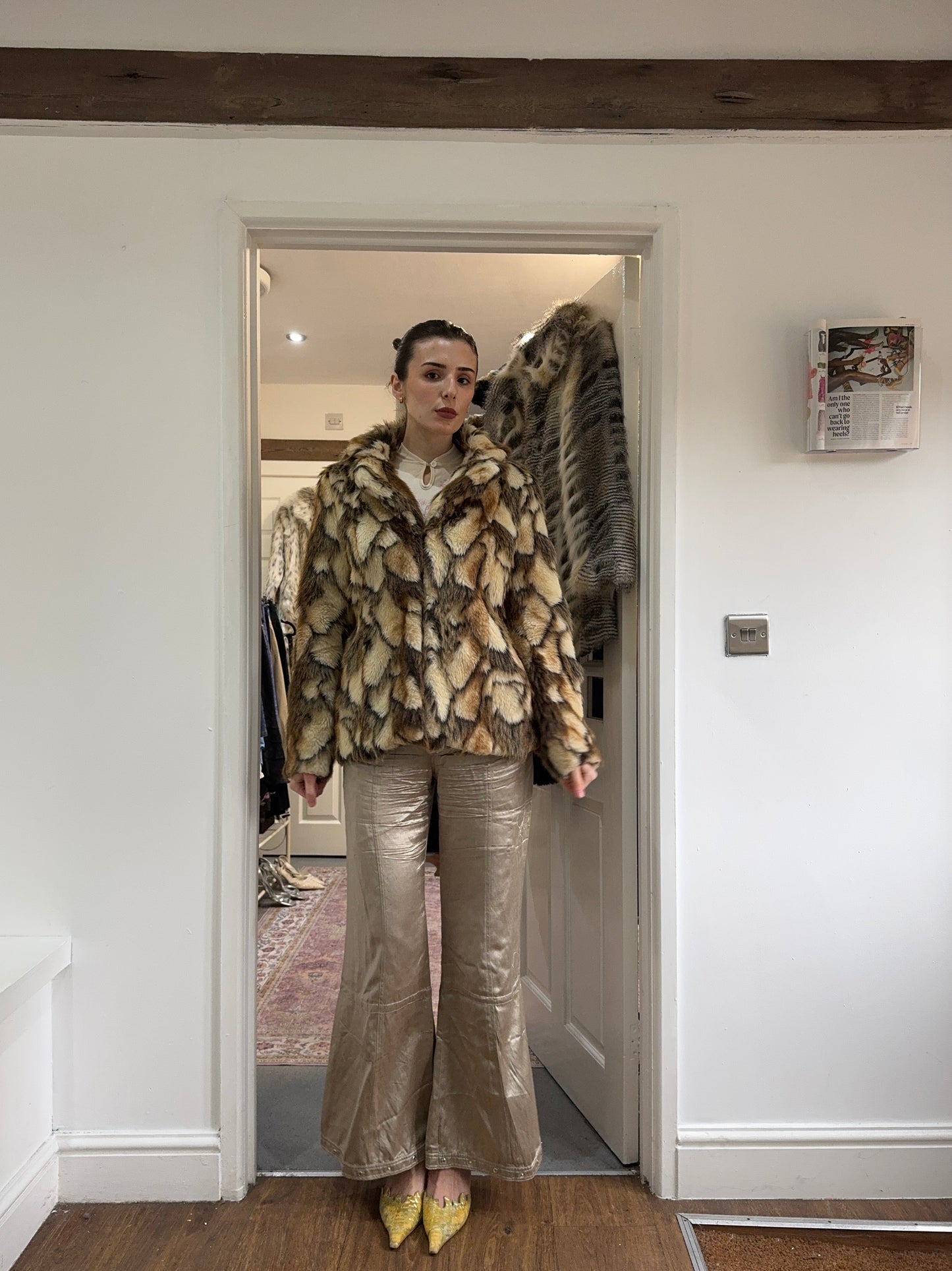 Vintage 00’s fur coat