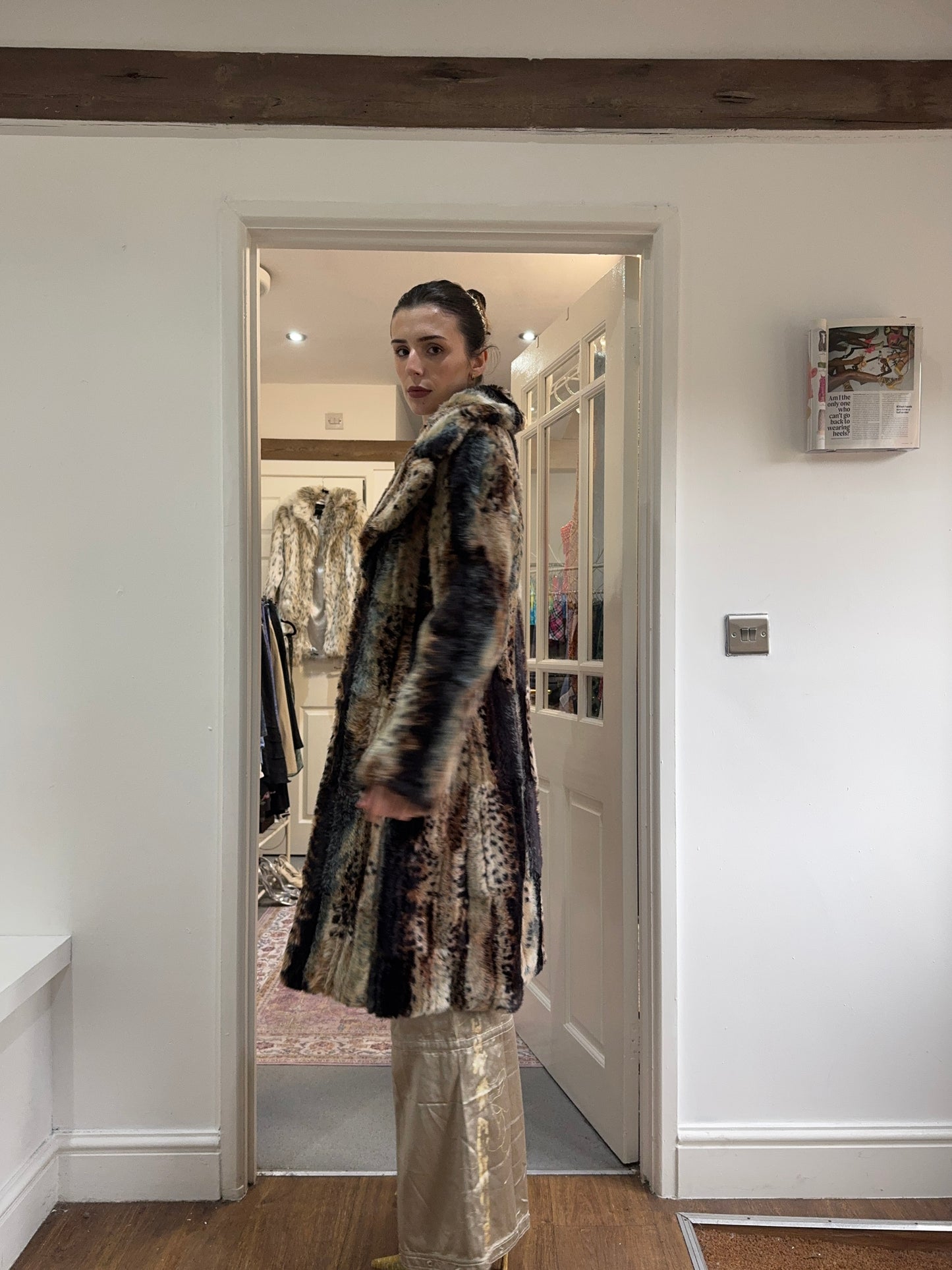 Vintage 90’s fur coat