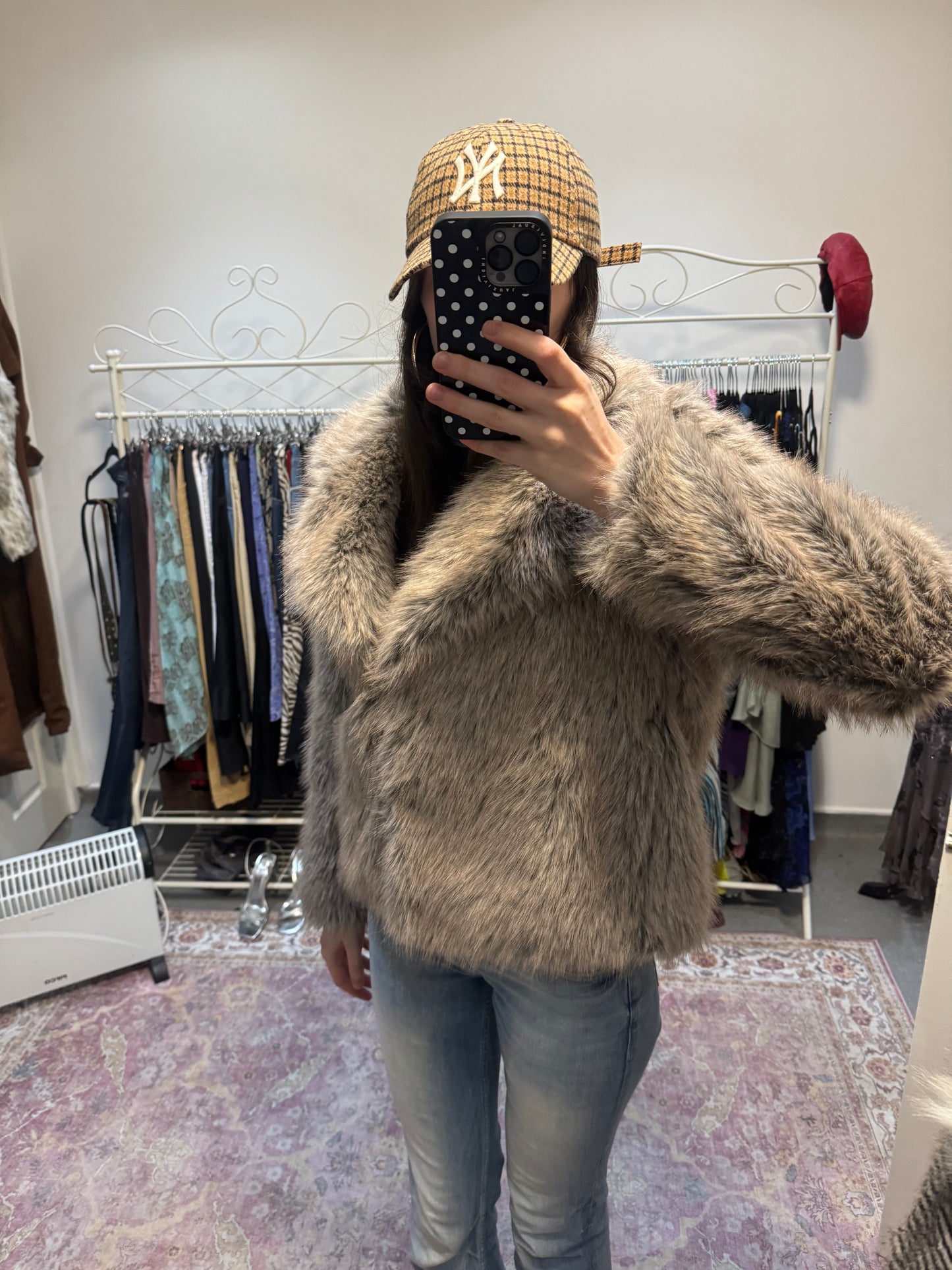 Newlook faux fur coat