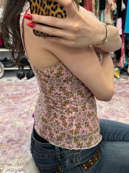 Vintage 00’s intimissimi floral cami