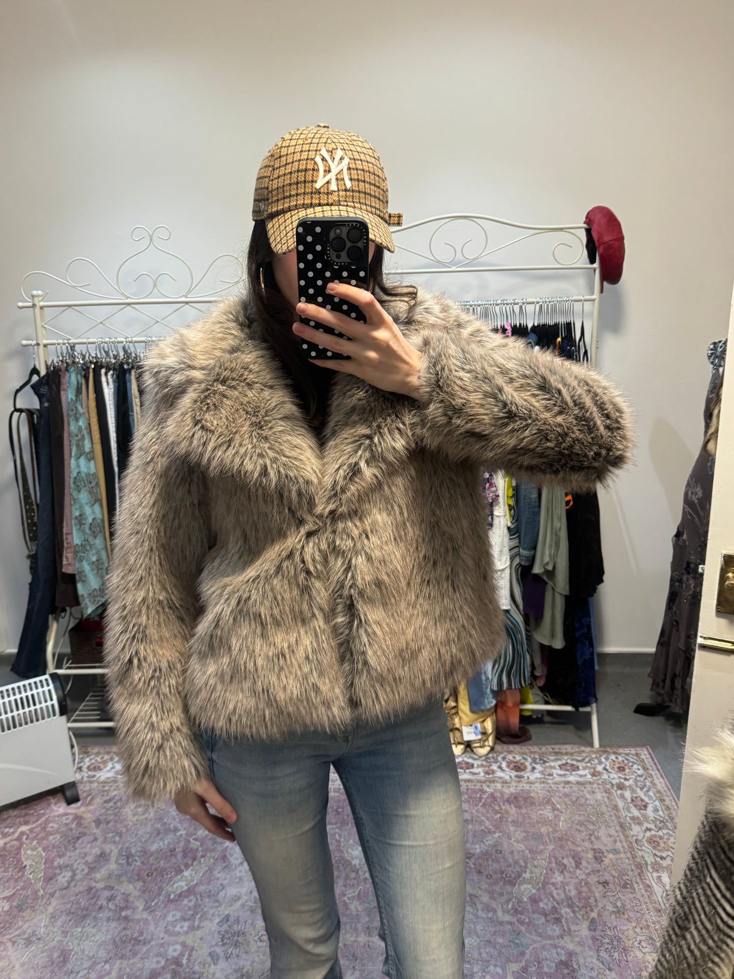 Newlook faux fur coat