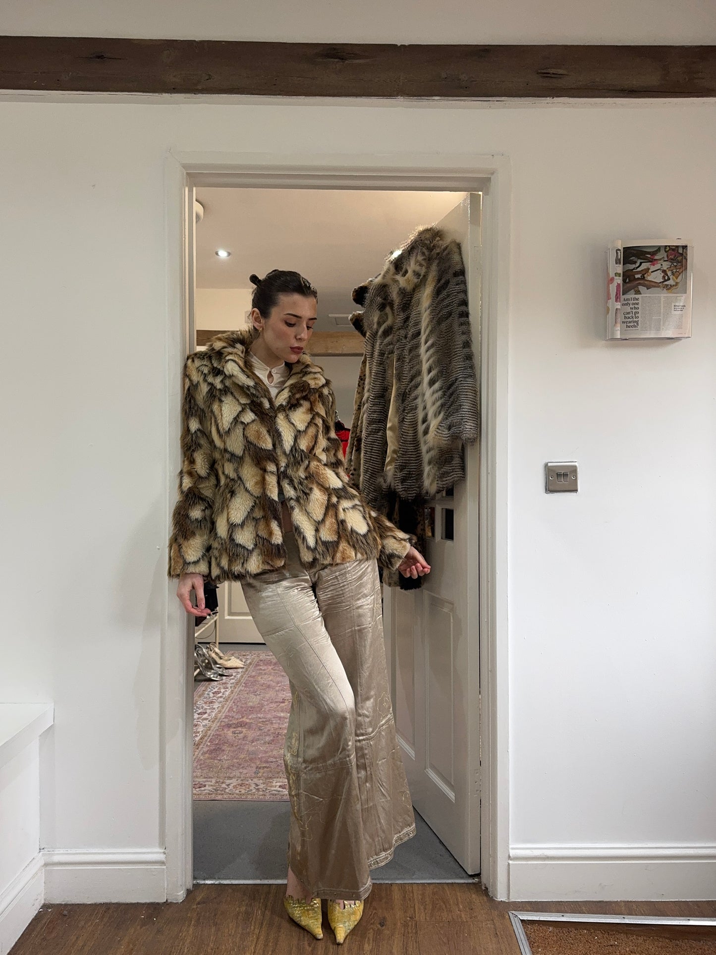 Vintage 00’s fur coat