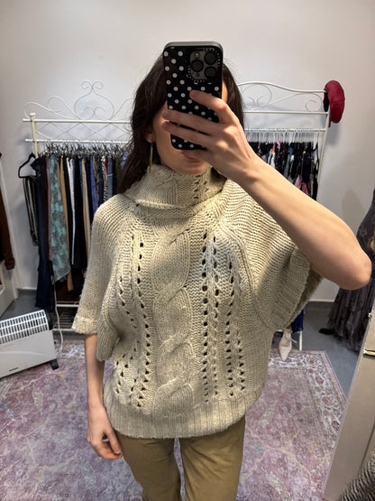 Vintage knitted turtle neck sweater