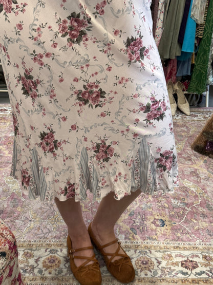 Vintage 00’s floral per Una maxi dress