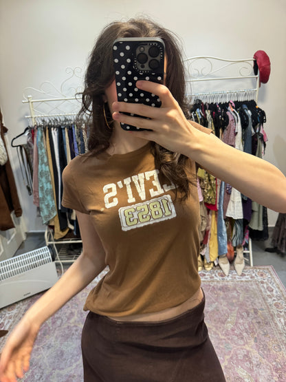 Vintage levis slogan tshirt