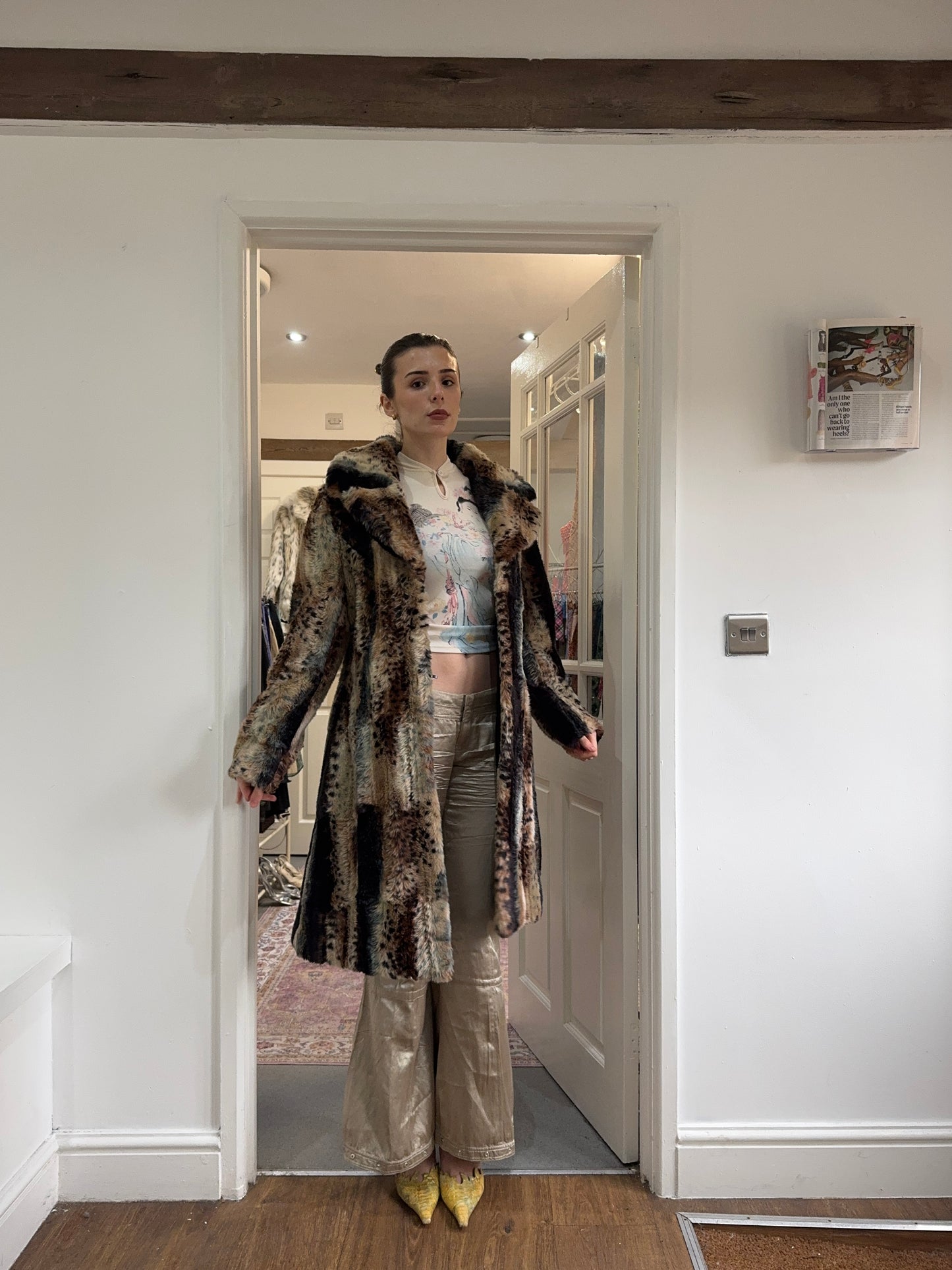 Vintage 90’s fur coat