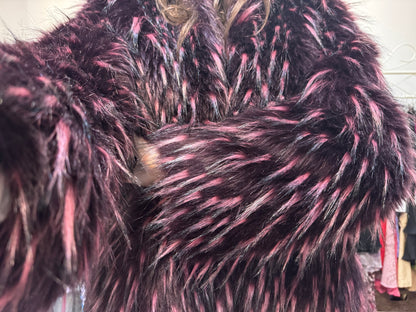 Vintage Karen Millen fur coat ( uk 12 )