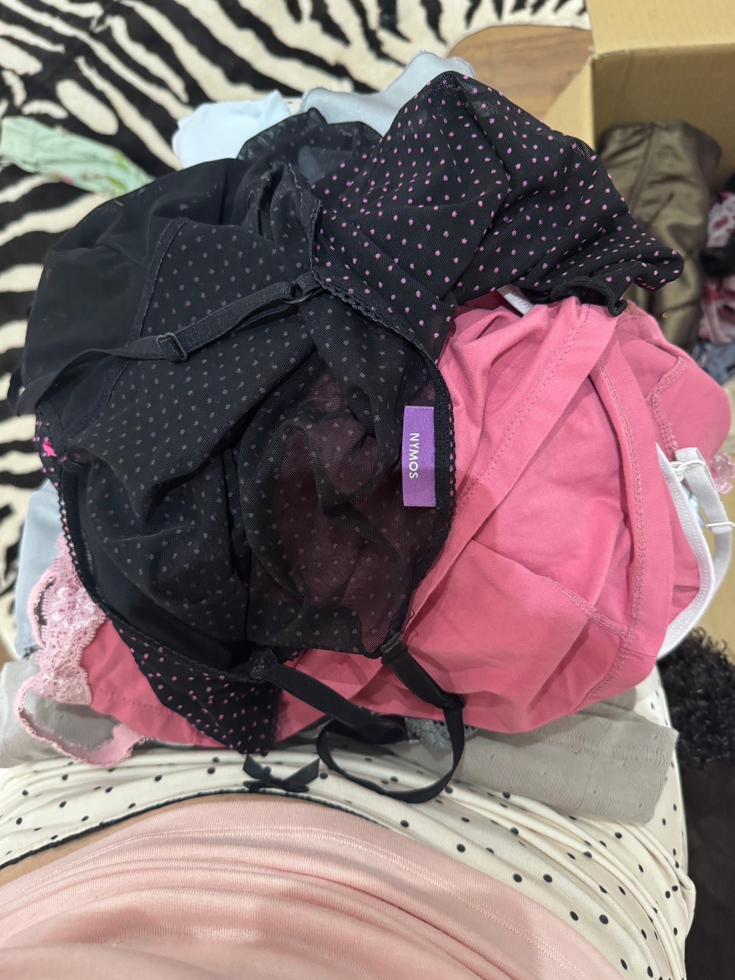 Vintage 00’s polka dot bow detailed camisole