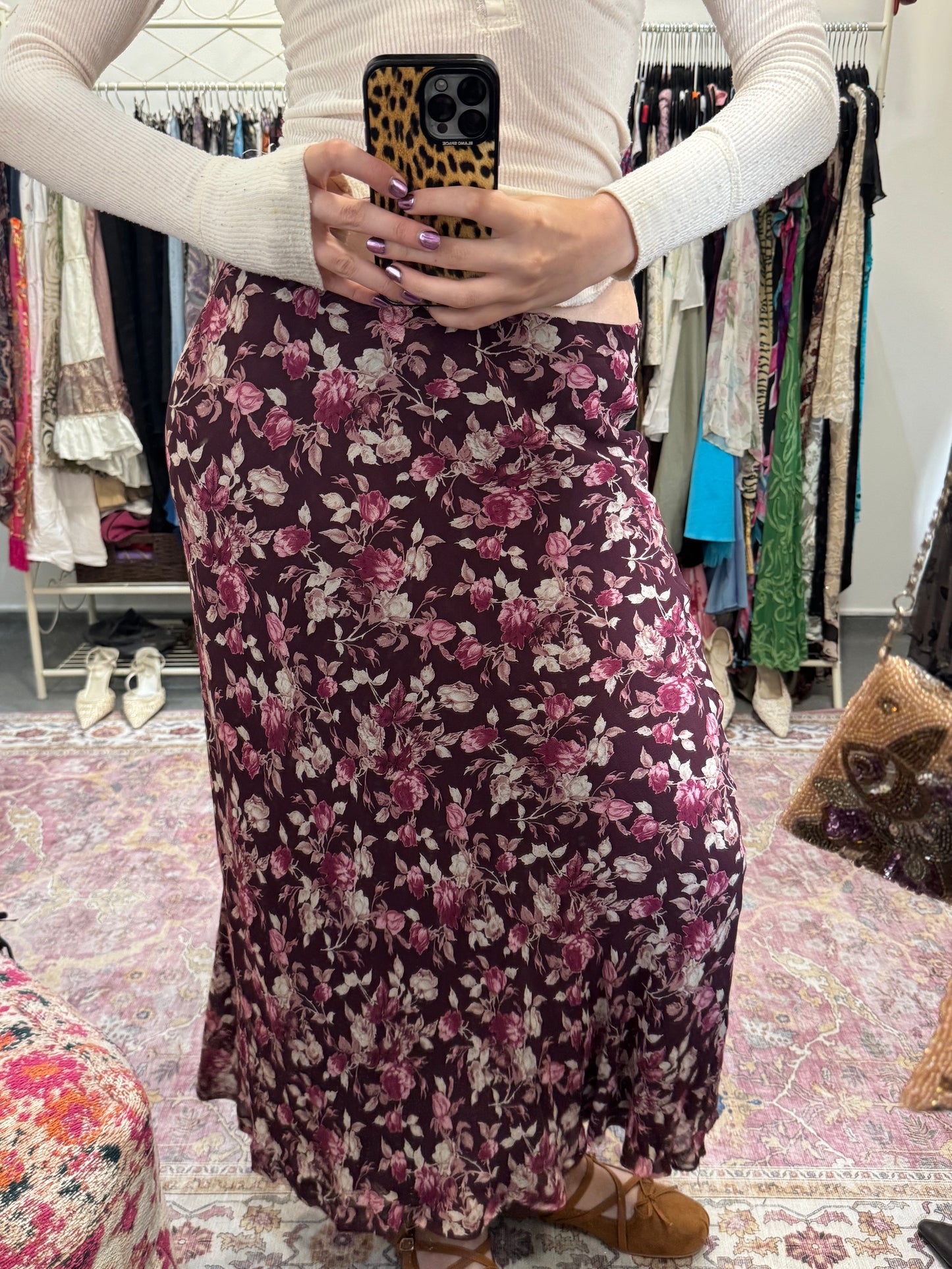 Vintage Laurie Ashley maxi skirt