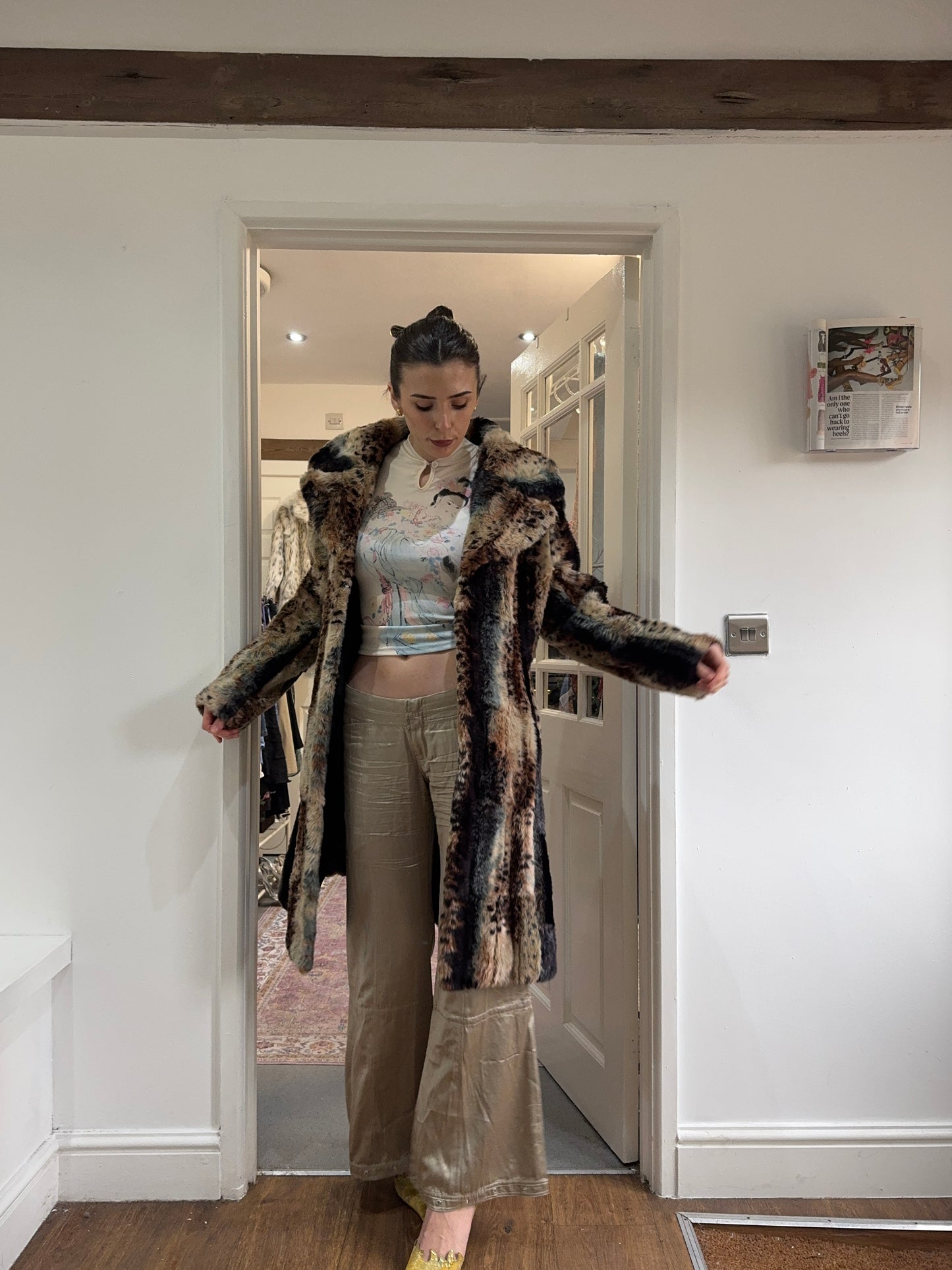 Vintage 90’s fur coat