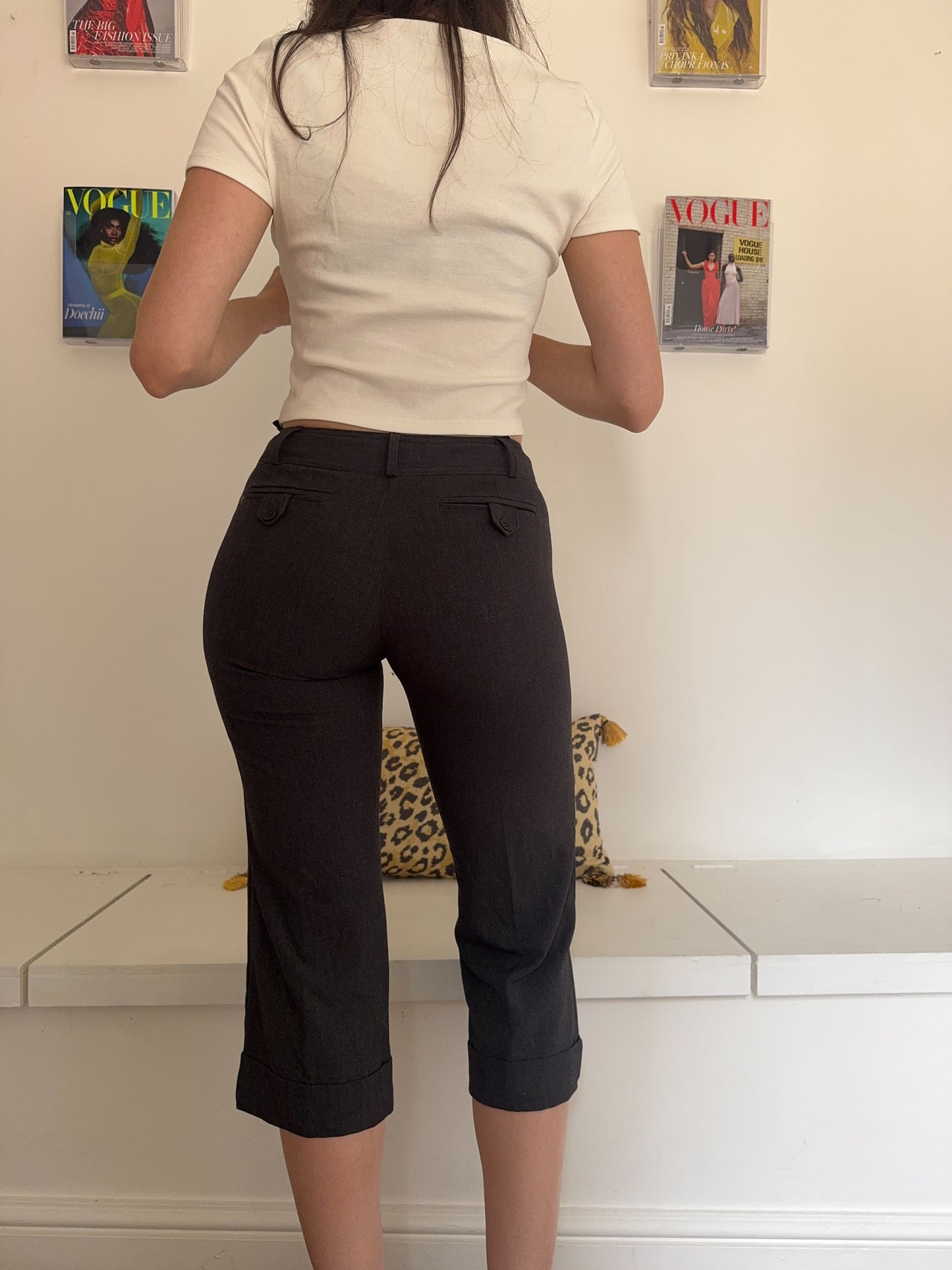 Vintage 00’s lowrise capris