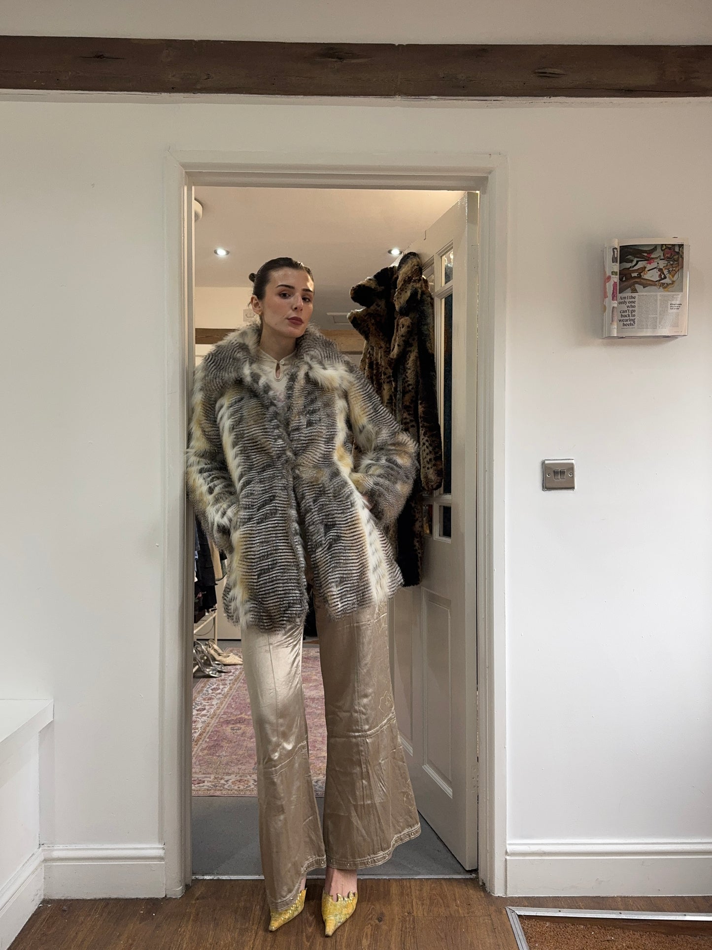 Vintage 00’s fur coat