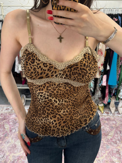 Vintage 00’s leopard print cami