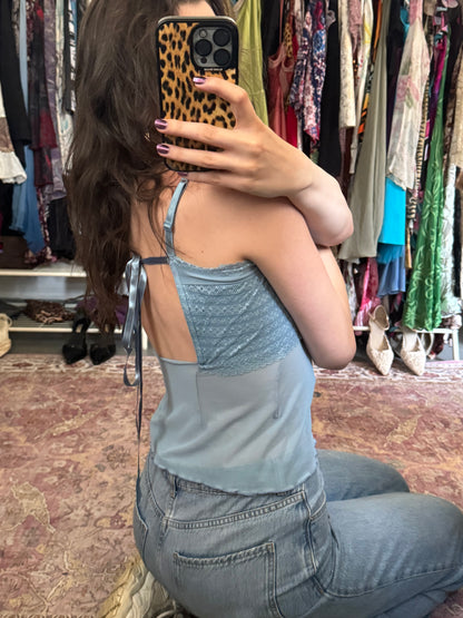 Vintage 00’s detailed sheer cami