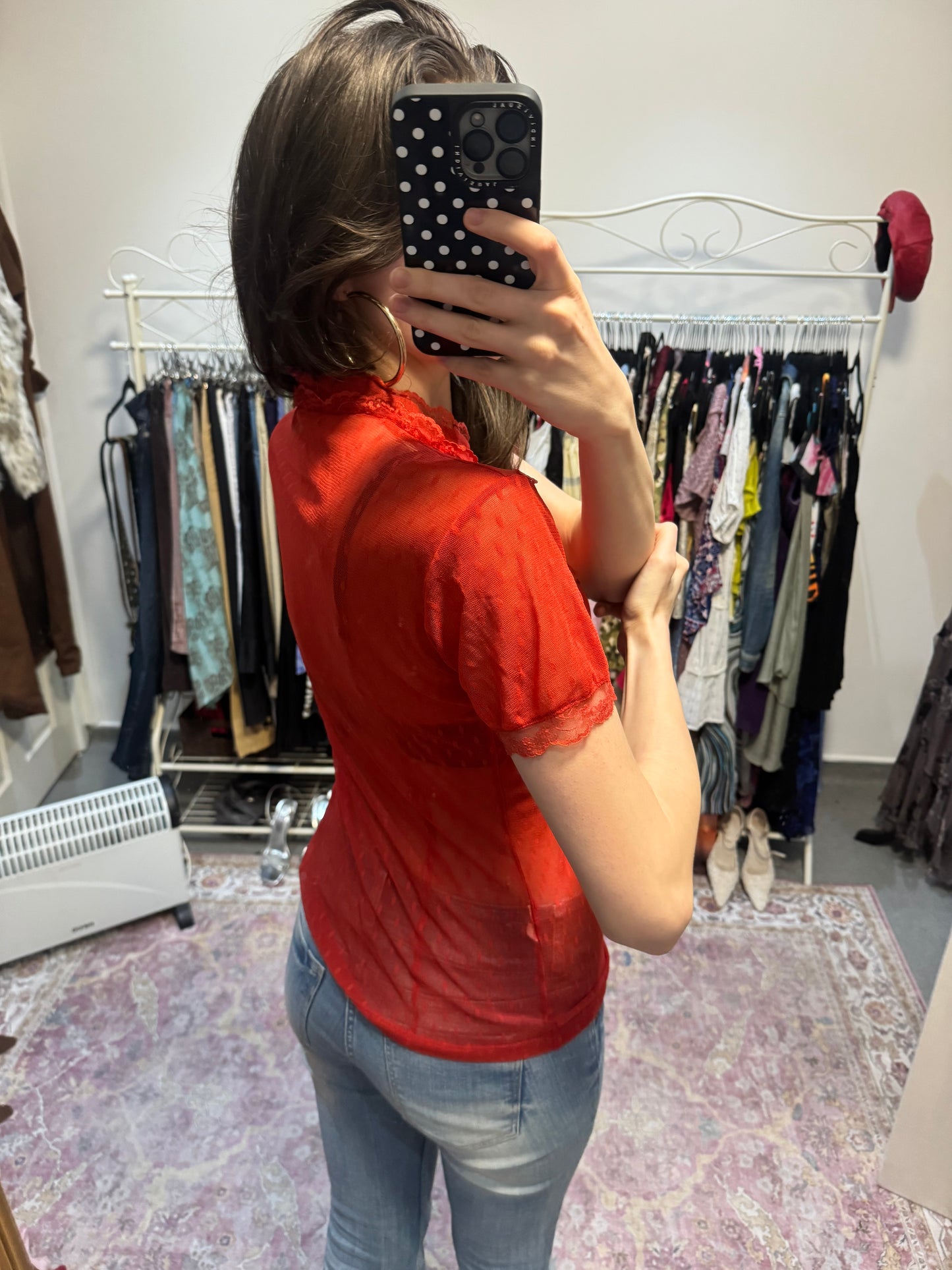 Vintage 00s sheer shirt