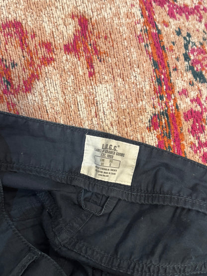 Vintage 00’s utility zip detailed midi skirt