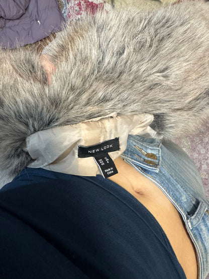 Newlook faux fur coat