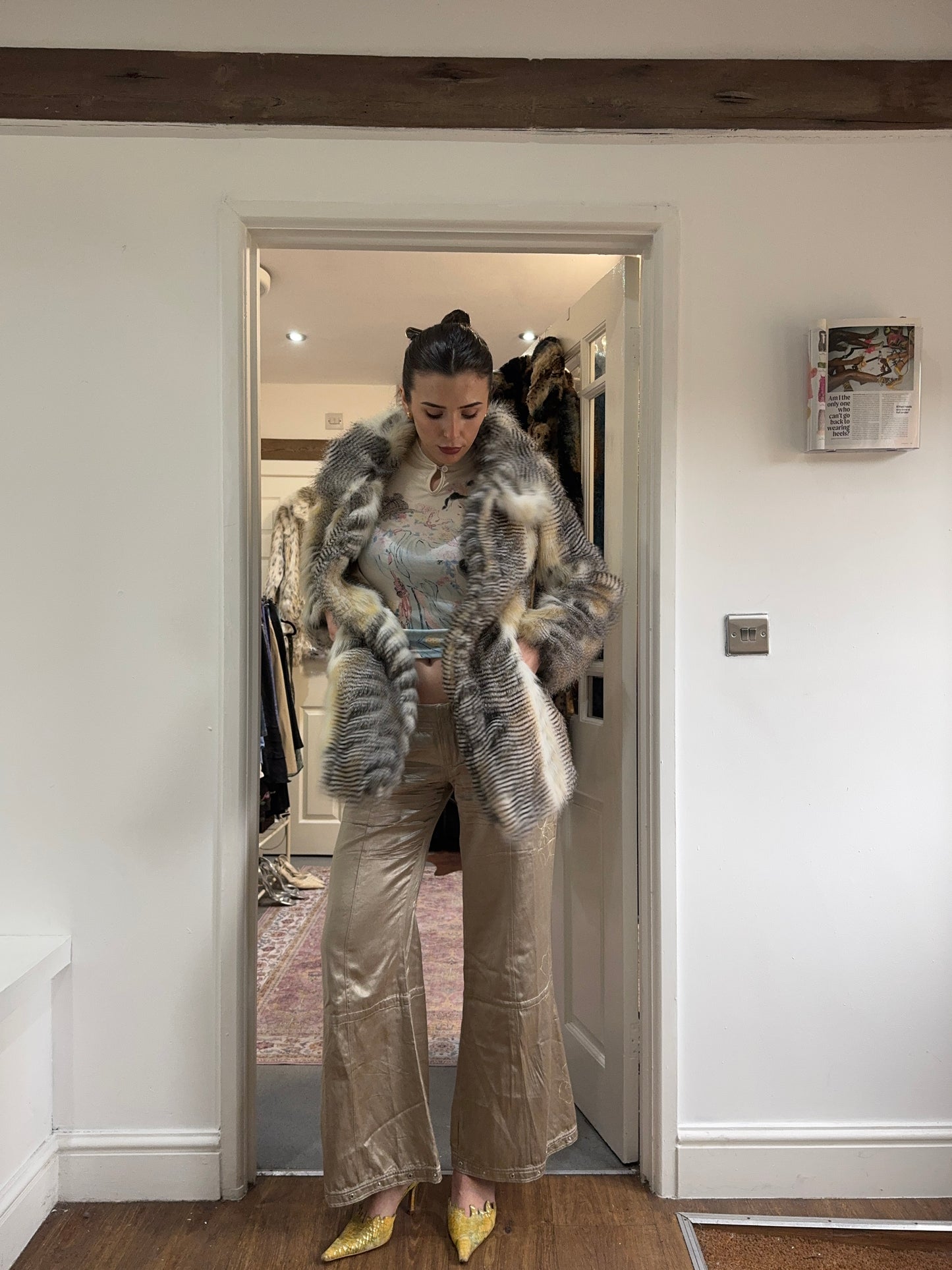 Vintage 00’s fur coat