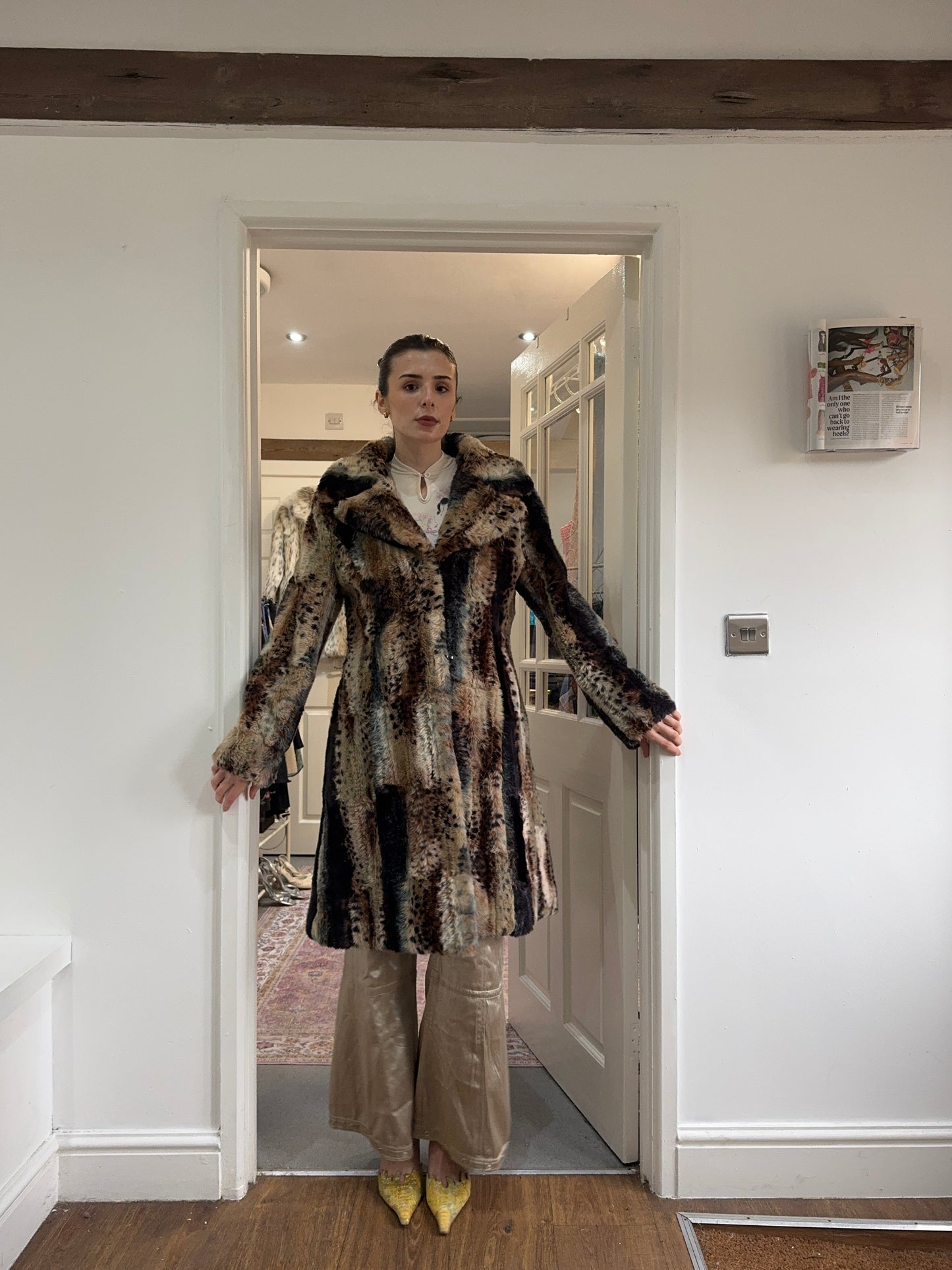 Vintage 90’s fur coat