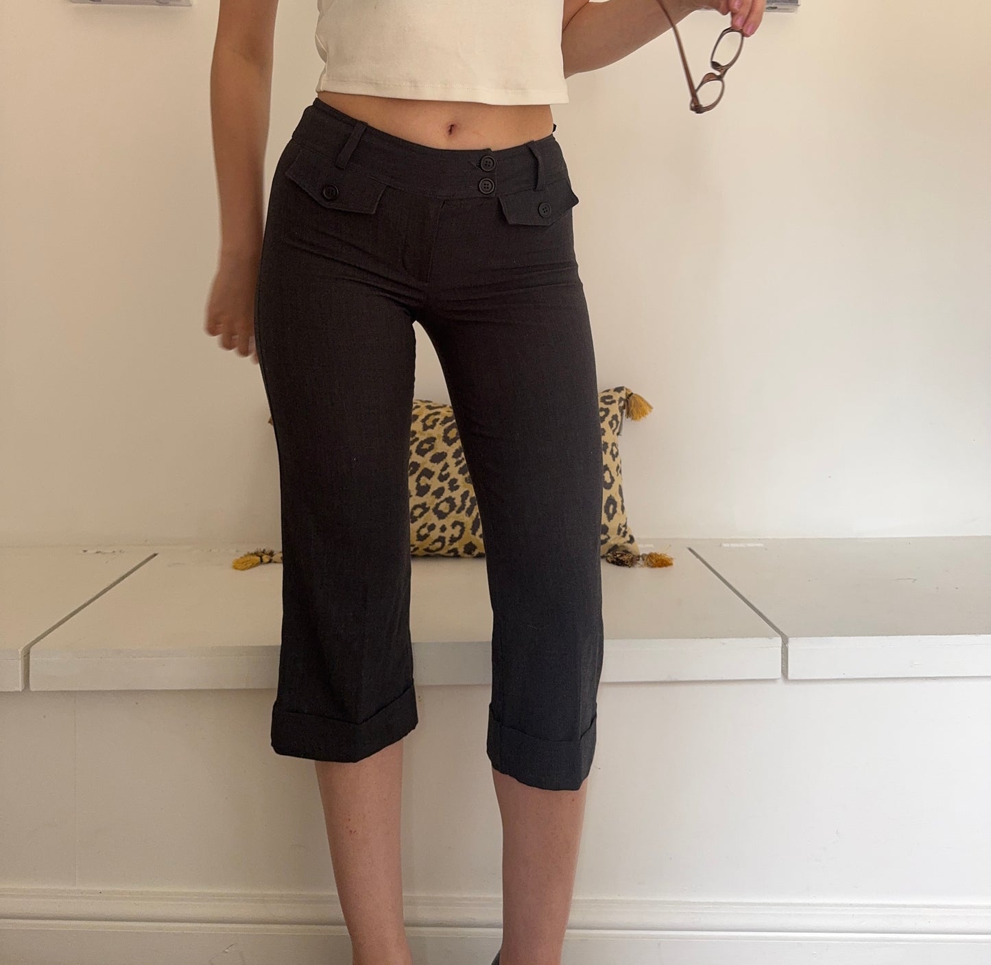 Vintage 00’s lowrise capris