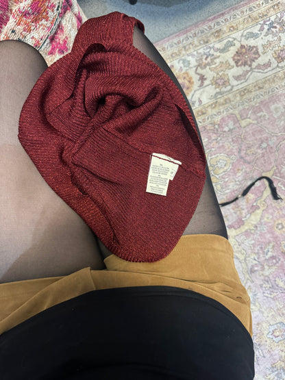 Vintage 00’s sparkly roll neck top
